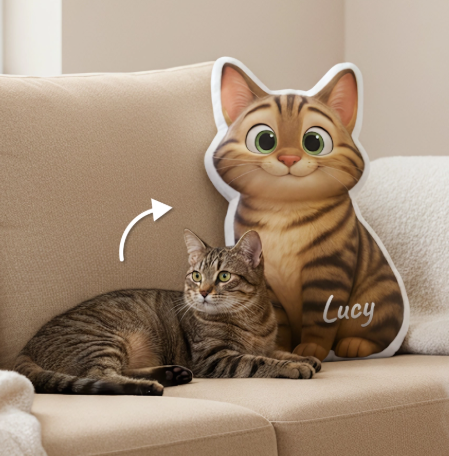 FidoFiaba™ - cuscino personalizzabile in stile Disney-Pixar