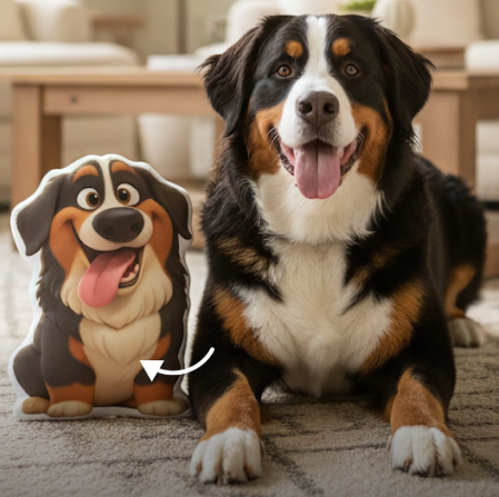 FidoFiaba™ - cuscino personalizzabile in stile Disney-Pixar