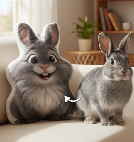 FidoFiaba™ - cuscino personalizzabile in stile Disney-Pixar