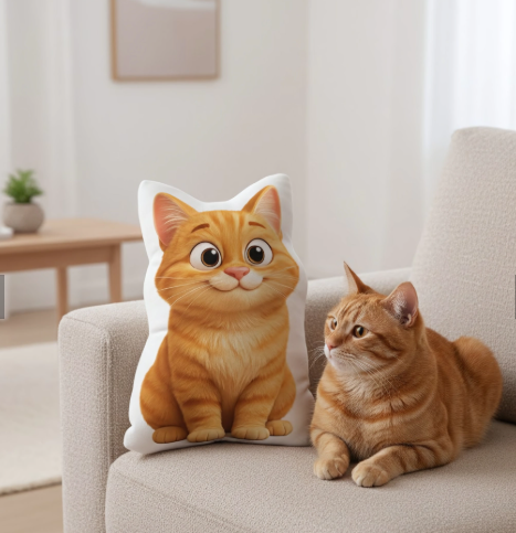 FidoFiaba™ - cuscino personalizzabile in stile Disney-Pixar